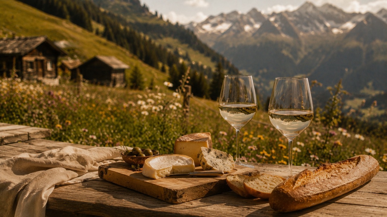 Alpine Meadow Table Swiss Summer Large The Socialites