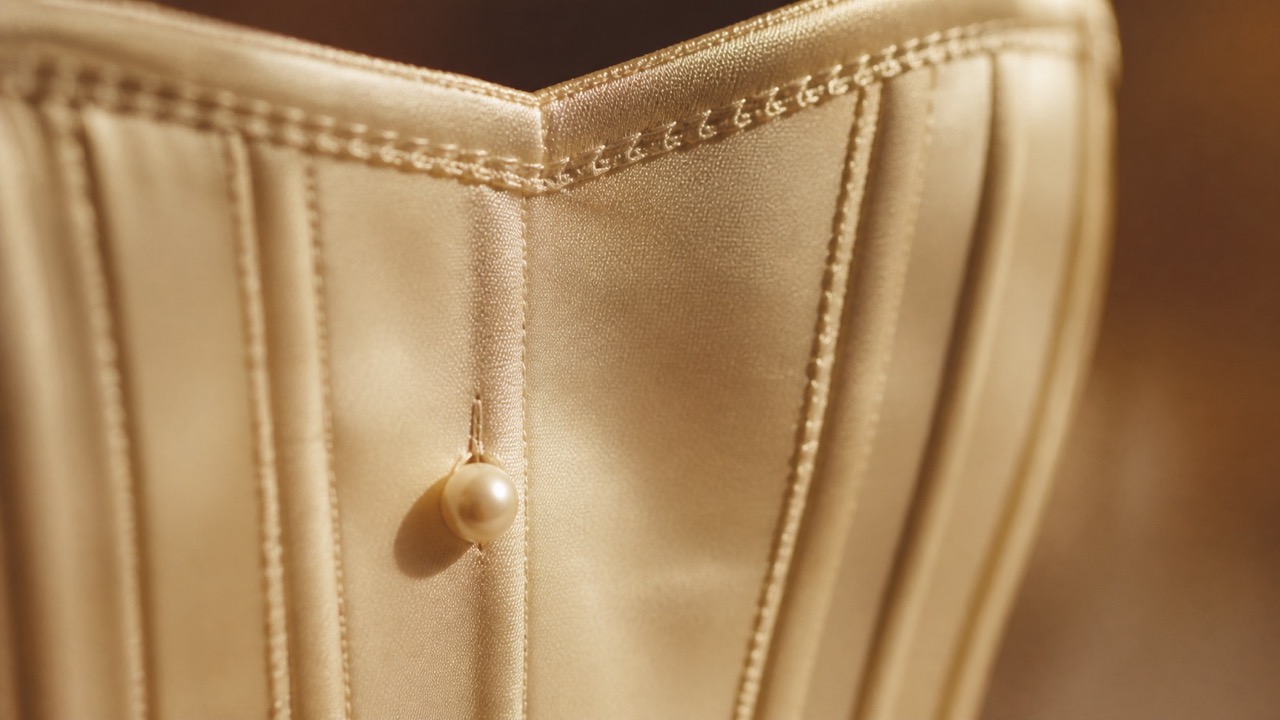 Corset Detail Boning and Silk Large The Socialites
