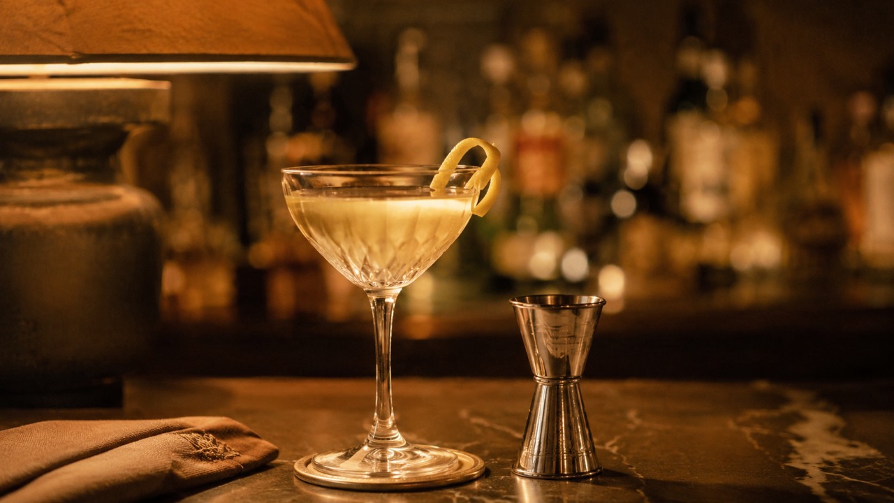 Crystal Coupe Cocktail Warm Bar Light Large The Socialites