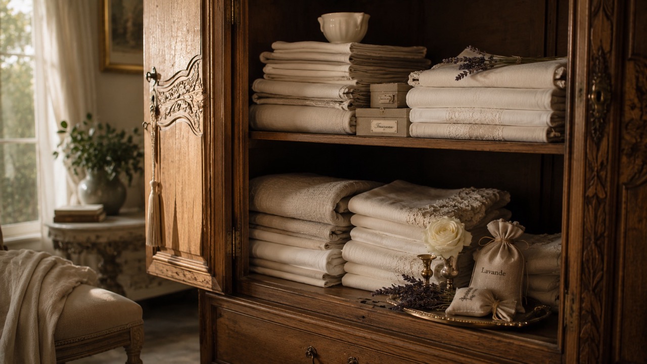 Linen Armoire Morning Light Large The Socialites