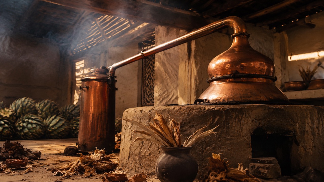 Mezcal Still Oaxacan Copper Large The Socialites