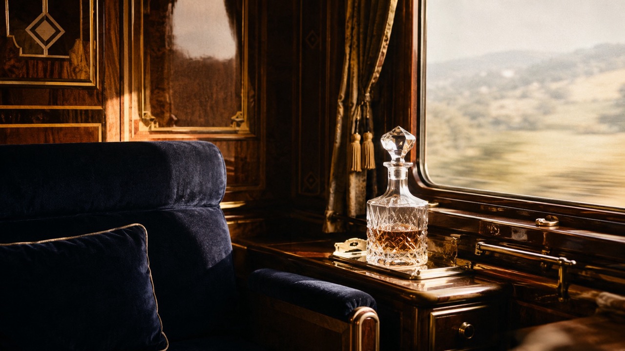 The Train Journeys of Europe That No One Talks About 1 - The Socialites Orient Express Compartment Golden Hour Large The Socialites