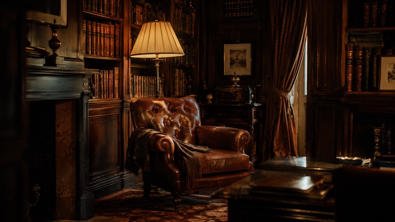 Enlightened Living: The Art of Illuminating Your Home 1 - The Socialites Private Library Evening Lamp Large The Socialites