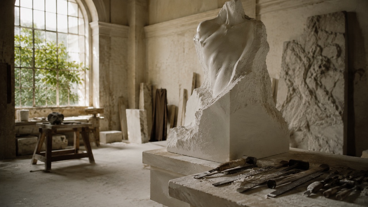 Sculptors Studio North Light Large The Socialites
