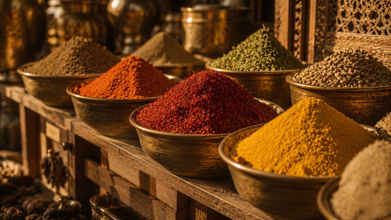 Souk Spice Display Golden Light Large The Socialites