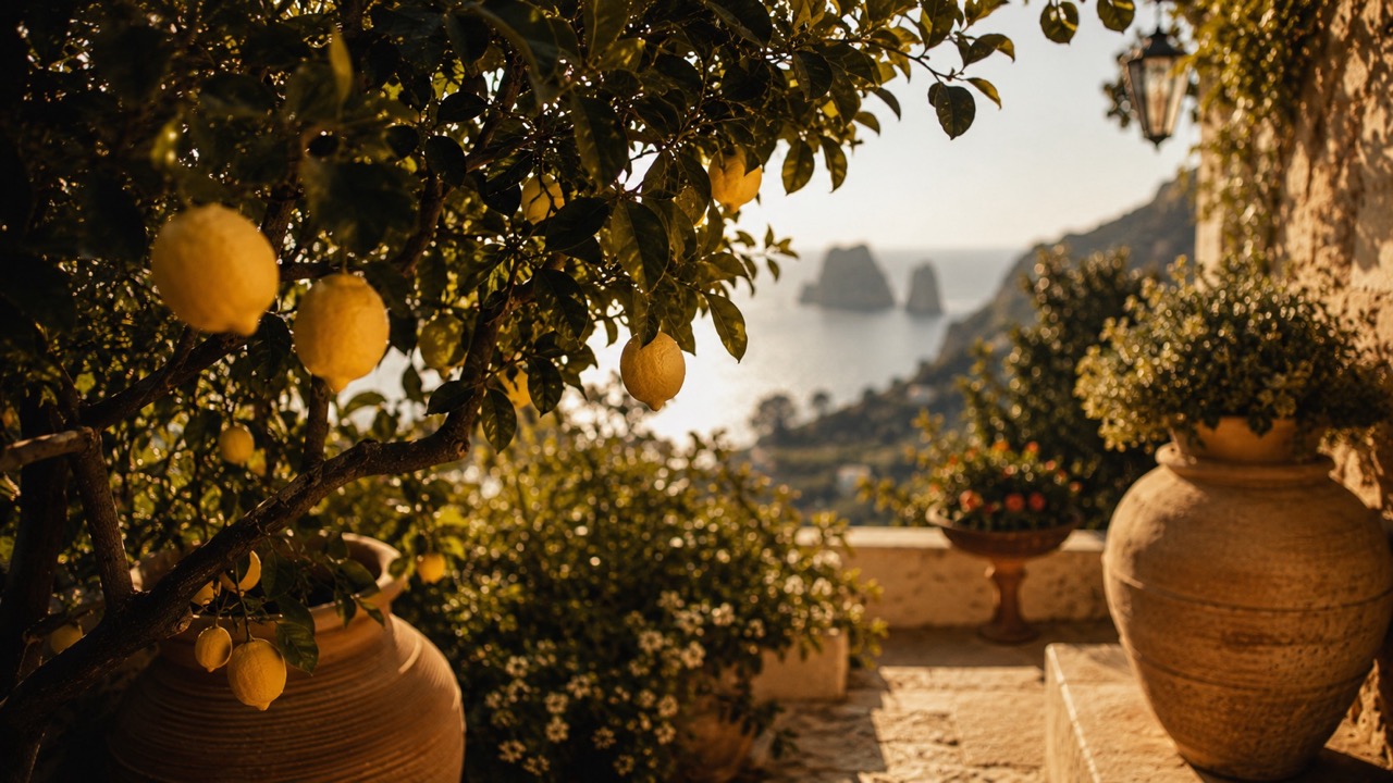 The Chef's Garden: Extraordinary Kitchen Gardens Attached to the World's Finest Restaurants 1 - The Socialites Terraced Island Garden Sea View Large The Socialites